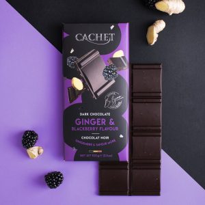 6. Cachet Belgium Chocolate Dark Chocolate with Blackberry Ginger 57 Cacao 300x300 - 6.-Cachet-Belgium-Chocolate-Dark-Chocolate-with-Blackberry-Ginger-57-Cacao.jpg